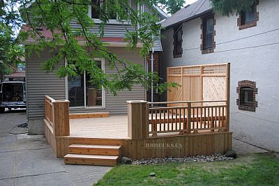 South Toronto Cedar Deck